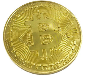 Bitcoin moneta BTC, dorato (2017 Nuovo rilievo), Perfetto come regalo di... - Ilgrandebazar