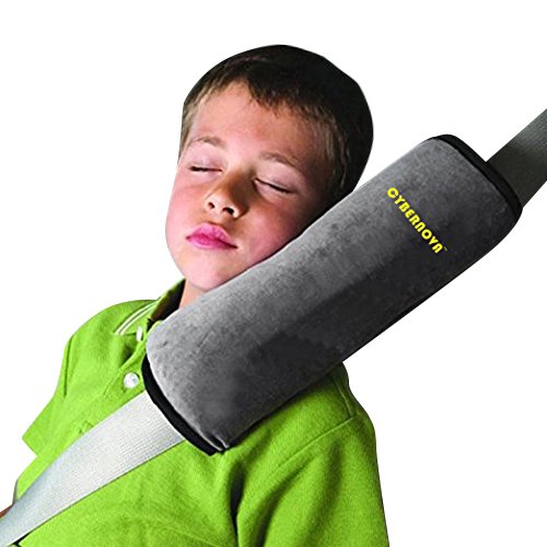 CYBERNOVA arresto per cintura auto, ideale come cuscino supporto la Gray - Ilgrandebazar