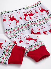 Carica l'immagine nel visualizzatore di Gallery, TEDD Pigiama Natale Ragazzo Ragazza Babbo Natale 100% Cotone Lungo Indumenti da Notte Abiti Natalizi Vestiti Bambino Due Pezzi Impostato Regalo di Natale per Unisex Bambini 7-8 Anni