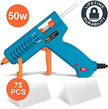 Carica l'immagine nel visualizzatore di Gallery, Pistola Colla a Caldo 【50W】, Tilswall Incollatrice con 【75pcs】 50W