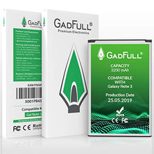 Carica l&#39;immagine nel visualizzatore di Gallery, GadFull Batteria compatibile con Samsung Galaxy Note 3 | 2019 Data di... - Ilgrandebazar