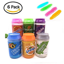 Carica l&#39;immagine nel visualizzatore di Gallery, Simuer Cristallo Slime Putty, 6 Pack Magic Crystal Clay 6