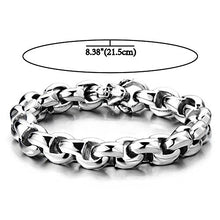 Carica l&#39;immagine nel visualizzatore di Gallery, COOLSTEELANDBEYOND Alta qualità Collegamento Chain, Catena del Grano,... - Ilgrandebazar