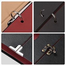 Carica l&#39;immagine nel visualizzatore di Gallery, Firbon Album Fotografico, Scrapbook, Sticker Diario Creativo con Nero