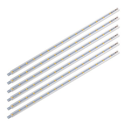 SEBSON® 6x LED sottopensile luce calda, 5x3.5x300mm, 2W (pari a 15W), 125... - Ilgrandebazar
