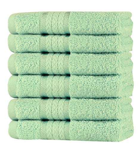 SweetNeedle Sweet Needle Asciugamano Super Wash Cloths - 6 Pack, Sage Green - Ilgrandebazar