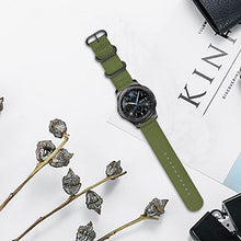 Carica l'immagine nel visualizzatore di Gallery, FINTIE Cinturino per Galaxy Watch 46mm/Gear S3 Samsung Gear S3, Army Green - Ilgrandebazar