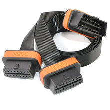 Carica l&#39;immagine nel visualizzatore di Gallery, 1,01 Meters 1 m 16 Pin OBD2 OBD II Ultra Low Profile 1 maschio a 2 femmine,... - Ilgrandebazar