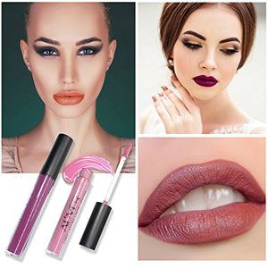 5 Colori/Set Lucidalabbra, Rossetti liquidi mat, lungo impermeabile duratura... - Ilgrandebazar