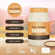Carica l&#39;immagine nel visualizzatore di Gallery, Pipkin Crema Tahini 100% biologica – Pasta di semi sesamo etiopi tostati...