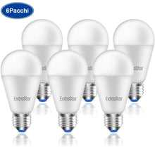 Carica l&#39;immagine nel visualizzatore di Gallery, Lampadina LED E27, 15W (equivalenti a 120W), 6500K 1200 lumen,luce bianca fredda - Pacco da 6