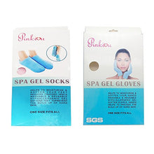 Carica l'immagine nel visualizzatore di Gallery, Pinkiou Ammorbidire SPA Gel Idratante guanti e calzini per colore blu
