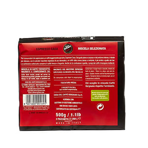 Caffè Vergnano 1882 Macinato Espressocasa - 8 confezioni da 500 gr...