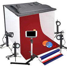 Carica l&#39;immagine nel visualizzatore di Gallery, Emart Fotografie - Scatola luminosa per studio fotografico, portatile,...