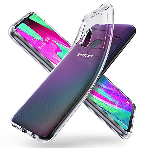 ORNARTO Crystal Clear Cover Galaxy A40, Estremamente Sottile Morbida e...