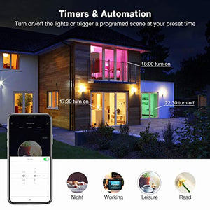 LE Luce Notturna LED Alexa, Lampada da Comodino WiFi Sensore Touch,...