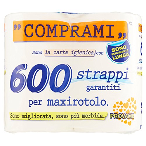 Wepa - Carta Igienica, in Ovatta di Pura Cellulosa - 4 rotoli