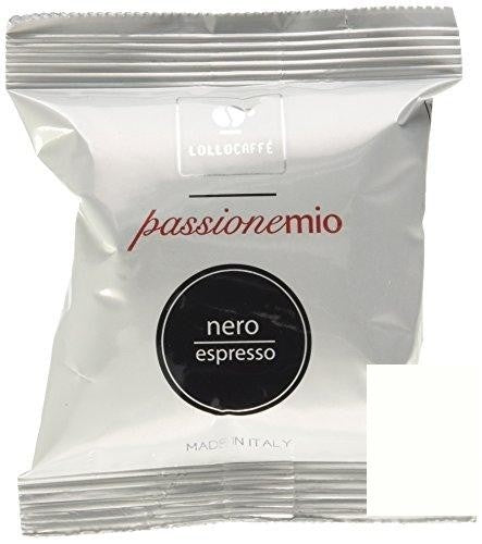 100 CAFFE' LOLLO NERO COMPATIBILE A MODO MIO - Ilgrandebazar