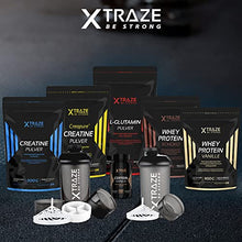 Carica l&#39;immagine nel visualizzatore di Gallery, XTRAZE® Caffeina 200mg per Capsula Alto Dosaggio, 100 Capsule Caffeina Supplemento Pura in Polvere Bianca Anidra, Integratore Alimentare senza Additivi non Necessari, Qualità Tedesca