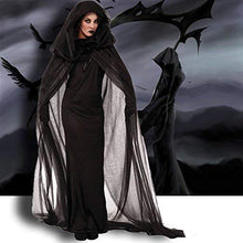 Carica l&#39;immagine nel visualizzatore di Gallery, LATH.PIN Vestito Vampiro Halloween Costume da Strega Vestiti con M, Nero - Ilgrandebazar