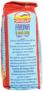 Divella, Farina di Grano Tenero Tipo "00" - 1 kg - Ilgrandebazar