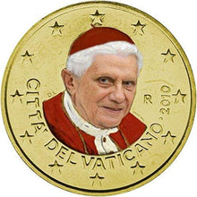 Carica l&#39;immagine nel visualizzatore di Gallery, IMPACTO COLECCIONABLES Monete del Vaticano, 50 Centesimi Benedetto XVI... - Ilgrandebazar