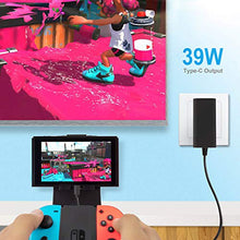 Carica l&#39;immagine nel visualizzatore di Gallery, Caricabatterie per Nintendo Switch / Lite, innoAura Type-C Adattatore...
