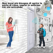 Carica l&#39;immagine nel visualizzatore di Gallery, Telecamera di Sorveglianza 1080P WiFi Esterno, COOAU Videocamere...