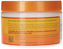 Carica l'immagine nel visualizzatore di Gallery, Cantu, burro di karité per capelli naturali, crema al 340 g (Confezione da 1)