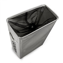 Carica l'immagine nel visualizzatore di Gallery, WOWLIVE Sottile Cesto della Biancheria con Ruote Pieghevole Ceste per Grigio