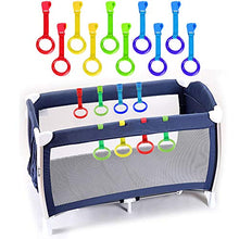 Carica l'immagine nel visualizzatore di Gallery, Rovtop 10 Pezzi Anelli Box Bambini, per Culla e Lettino, Aiuta il...