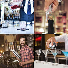 Carica l&#39;immagine nel visualizzatore di Gallery, HB life Set Cocktail Shaker, Metallo, Silver, 1 - Ilgrandebazar