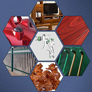 S SMAUTOP HVLP Pistola ad aria compressa alta atomizzazione verde
