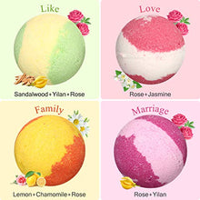 Carica l&#39;immagine nel visualizzatore di Gallery, Bombe da Bagno Skymore, 4x100g,Confezione Regalo per San Valentino, Naturali... - Ilgrandebazar
