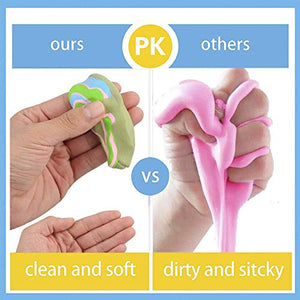 SWZY Fluffy Slime Kit, 4 in 1 Misto Soffice Floam Limo Giocattolo di Argilla... - Ilgrandebazar