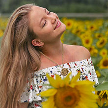 Carica l&#39;immagine nel visualizzatore di Gallery, Tacobear Collana Donna Argento Oro Girasole You are My - Ilgrandebazar