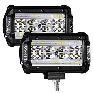 Faro da Lavoro, LTPAG 5'' 84W 16800lm Faretto - 56 LEDs 5"- 84W-2Pcs - Ilgrandebazar