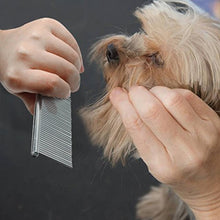 Carica l'immagine nel visualizzatore di Gallery, Pettine per animali Zimingu in acciaio inox, qualità professionale, la... - Ilgrandebazar
