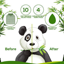 Carica l&#39;immagine nel visualizzatore di Gallery, Kesifa 14 Dischetti Struccanti Lavabili Bambù Riutilizzabili Ecologici... - Ilgrandebazar