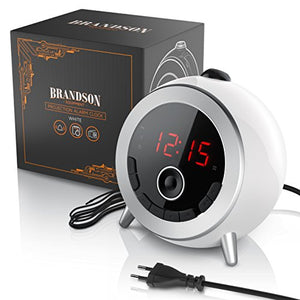 Brandson - Radiosveglia FM a proiezione - Orologio Radio - Sveglia Digitale...