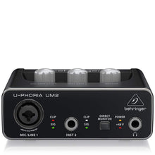 Carica l&#39;immagine nel visualizzatore di Gallery, Behringer U-PHORIA UM2  2 x 2 interfacce audio USB 2.0 Nero - Ilgrandebazar