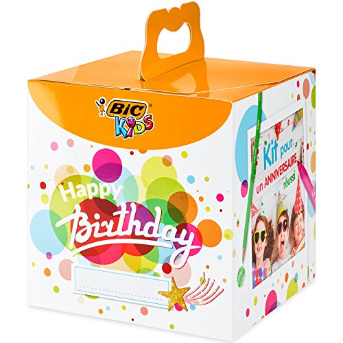 BIC 945770 - Kids Colouring Box Kit Anniversario, 12 Matite per Colorare, 12...