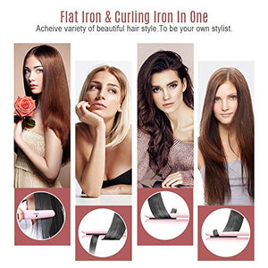 MiroPure Piastra Capelli Professionale con LCD Display, Anti-crespo Piastra... - Ilgrandebazar