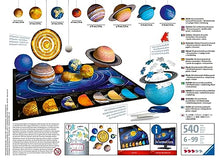 Carica l'immagine nel visualizzatore di Gallery, Ravensburger - Puzzle 3D, Sistema Planetario, Età Consigliata 6+, 540 Pezzi