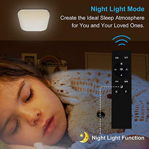 Hengda 16W LED plafoniera a dimmerabile, 1440LM Lampada da 16w Dimmerabile