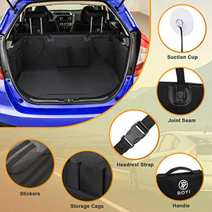 WINIPET Protezione Bagagliaio Auto, Portatile 2 in 1 con Laterale... - Ilgrandebazar