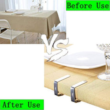 Carica l&#39;immagine nel visualizzatore di Gallery, Fermatovaglia Acciaio, per Esterno, Clip Tovaglia,12 Pezzi...