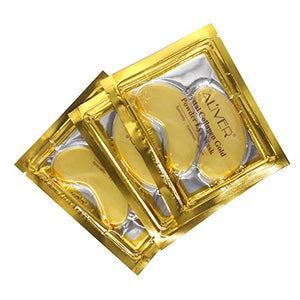 ALIVER 24k Maschera per il viso al collagene d'oro, gli occhi... - Ilgrandebazar