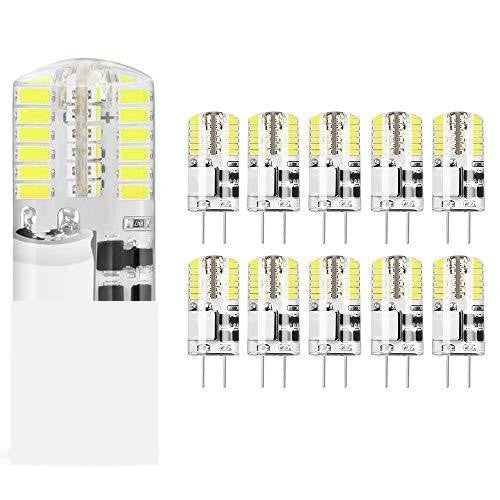 10 pezzi Lampadina LED G4 3.5W, Bianco Freddo 6000K, AC/DC - Ilgrandebazar