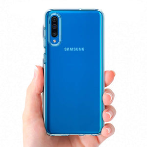 Spigen Liquid Crystal per Cover Samsung Galaxy A50 con Clear - Ilgrandebazar